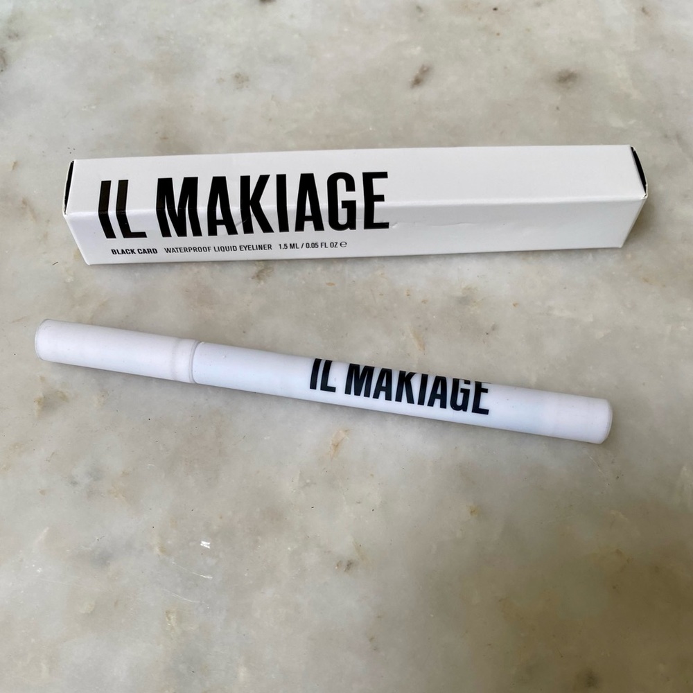 New IL MAKIAGE Black waterproof liquid eyeliner